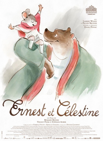 Plakat: Ernest i Celestyna