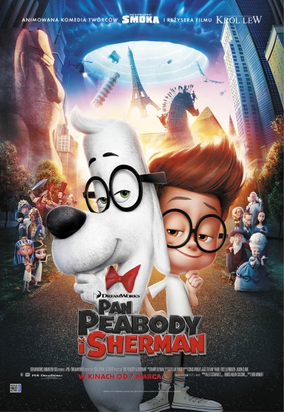 Plakat: Pan Peabody i Sherman