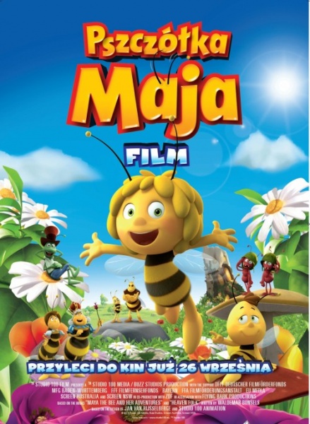Plakat: Pszczółka Maja