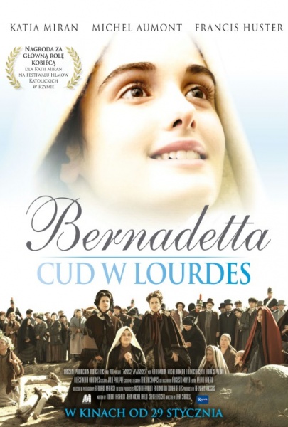 Plakat: Bernadetta. Cud w Lourdes