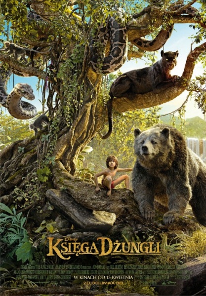Plakat: Księga dżungli 3D/2D