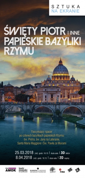 Plakat: Święty Piotr i inne papieskie bazyliki Rzymu
