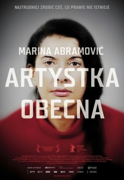 Plakat: Marina Abramović: artystka obecna