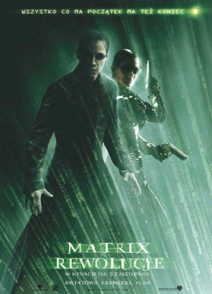 Plakat: Matrix Rewolucje