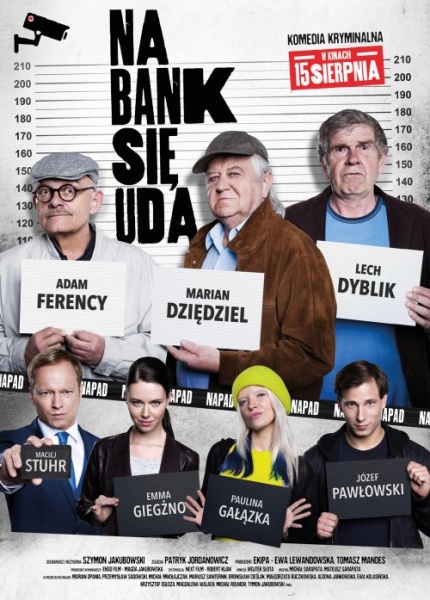 Plakat: Na bank się uda