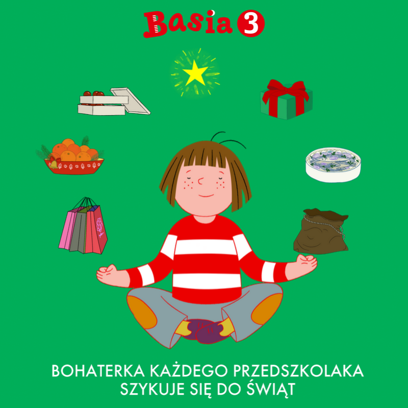 Plakat: Mikołaj i Basia 3