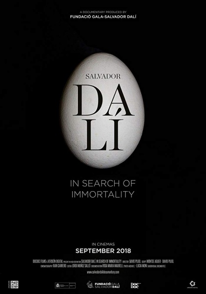 Plakat: Salvador Dali w poszukiwaniu nieśmiertelności