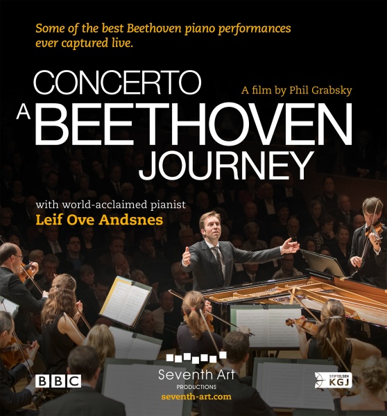 Plakat: Podróż przez koncerty fortepianowe Beethovena