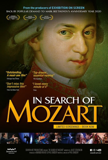 Plakat: W poszukiwaniu Mozarta